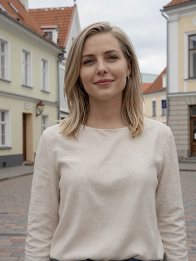 Karin, 31, Estonian woman with ash-blonde hair in Tallinn Old Town seeking a partner