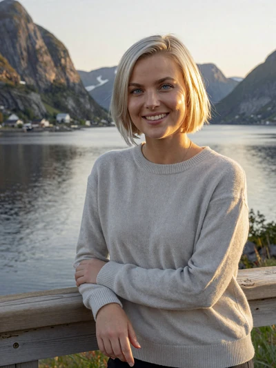 Astrid, 26, Norwegian woman near a fjord seeking meaningful international relationship