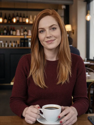 Manon, 31, auburn-haired French woman from Lyon interested in dating