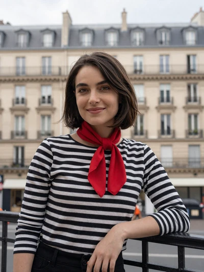 Camille, 33, French woman at a Parisian cafe looking for meaningful connection