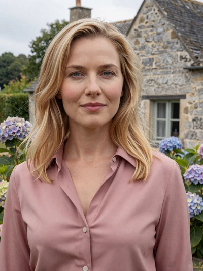 Elise, 35, blonde French woman from Normandy looking for lasting commitment