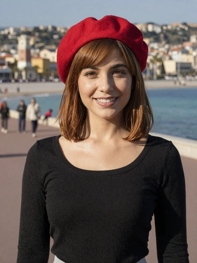 Clara, 29, French woman from Nice with playful smile interested in American men