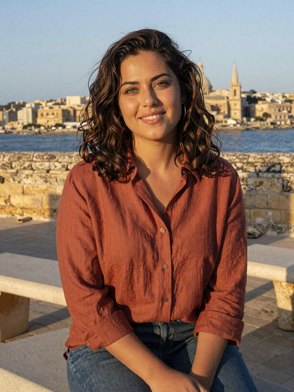 Joanna, 34, Maltese professional woman from Valletta open to meeting American men