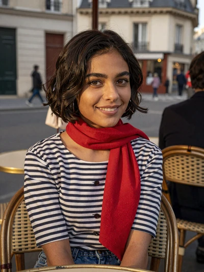 Camille, 27, verified French woman at a Paris bistro looking for love