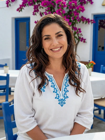 Dimitra, 31, Greek woman at an island cafe open to international dating